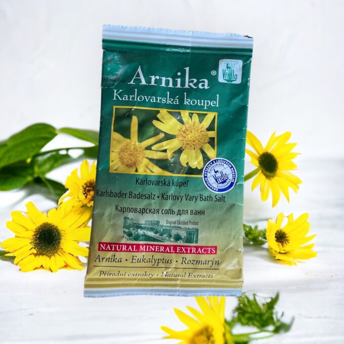 ARNIKA, koupelová sůl s arnikou (25 g)